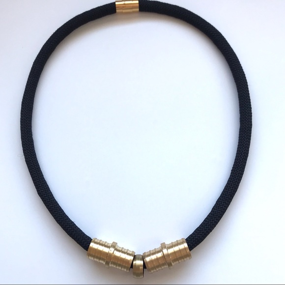 Black rope necklace - Multiple ways to wear - Picture 6 of 12